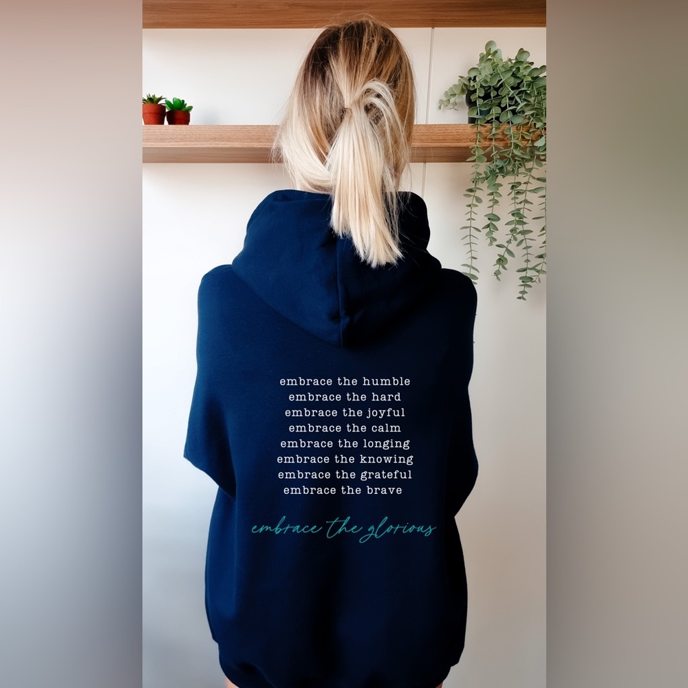 BESTSELLER Yoga Bitch Embrace the Glorious Mantra Hoodie NWT